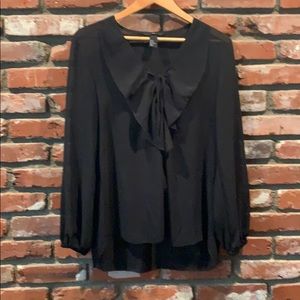 Share ruffled blouse